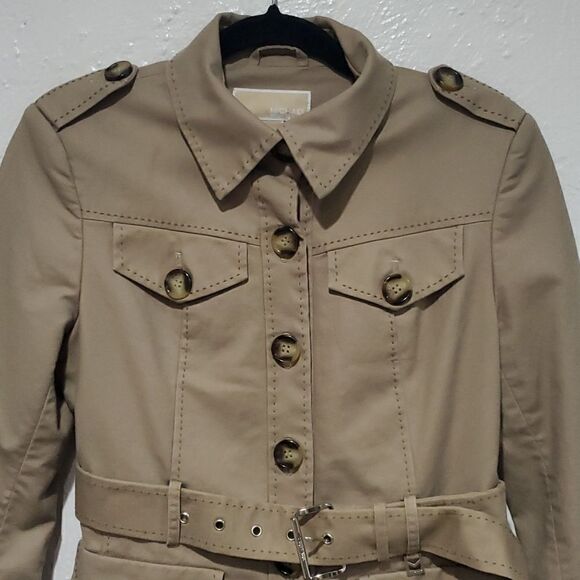 Michael Kors Utility or Field Jacket in Tan Size S - Picture 2 of 13
